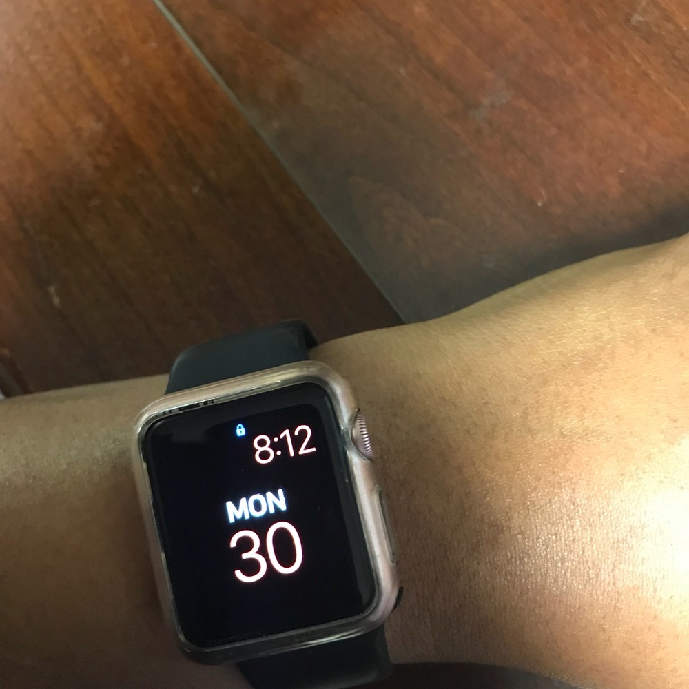 Rose gold Apple Watch